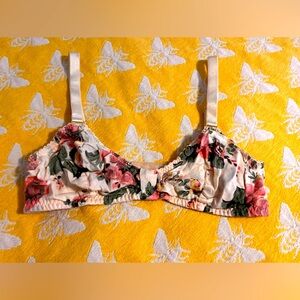 BHLDN Pink Roses Bra💞🌸